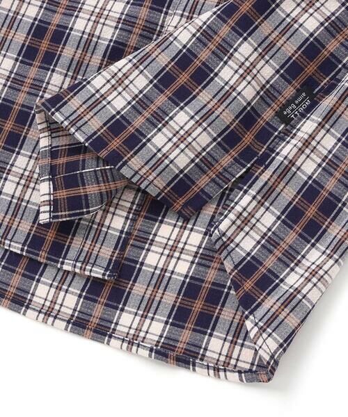 Noeil aime BeBe / ノイユ エーム べべ シャツ・ブラウス | 【お揃い】タータンチェックシャツ＋ケーブルジャガードベストセット(90~130cm) | 詳細20