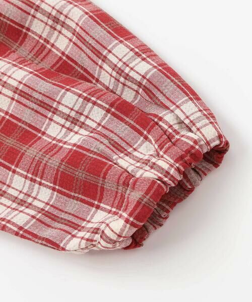Noeil aime BeBe / ノイユ エーム べべ ミニ丈・ひざ丈ワンピース | 【お揃い】タータンチェックワンピース+ケーブルジャガードベストセット(90~130cm) | 詳細8