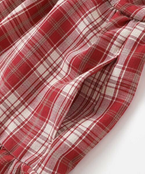 Noeil aime BeBe / ノイユ エーム べべ ミニ丈・ひざ丈ワンピース | 【お揃い】タータンチェックワンピース+ケーブルジャガードベストセット(90~130cm) | 詳細9