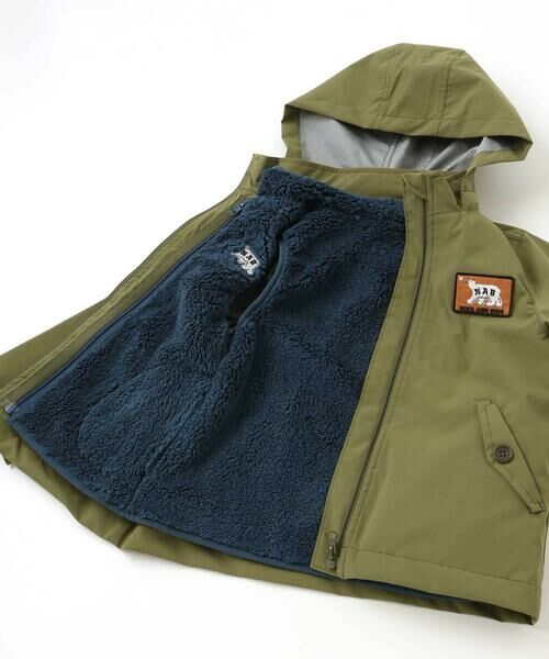 Noeil aime BeBe / ノイユ エーム べべ ブルゾン | 【撥水】【お揃い】タフタベストライナー付き3WAYジャケット(90~130cm) | 詳細20