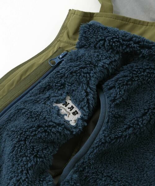 Noeil aime BeBe / ノイユ エーム べべ ブルゾン | 【撥水】【お揃い】タフタベストライナー付き3WAYジャケット(90~130cm) | 詳細21