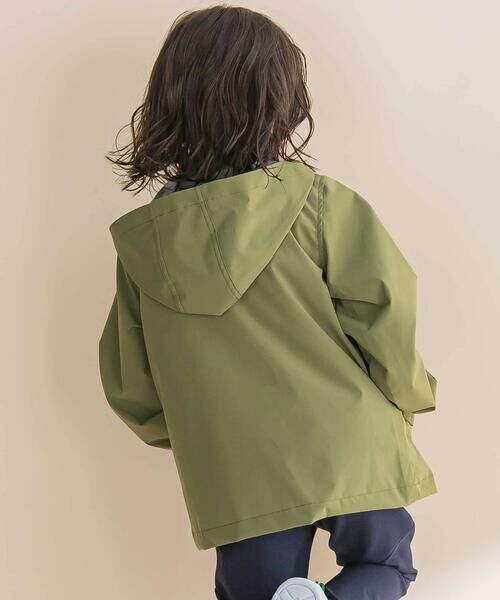 Noeil aime BeBe / ノイユ エーム べべ ブルゾン | 【撥水】【お揃い】タフタベストライナー付き3WAYジャケット(90~130cm) | 詳細10