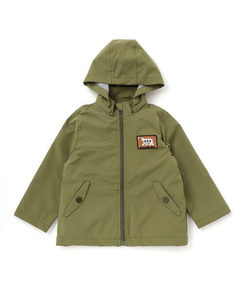 Noeil aime BeBe / ノイユ エーム べべ ブルゾン | 【撥水】【お揃い】タフタベストライナー付き3WAYジャケット(90~130cm) | 詳細12