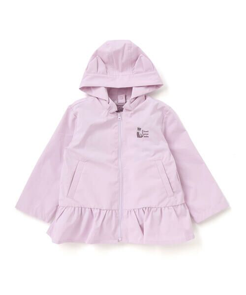 Noeil aime BeBe / ノイユ エーム べべ ブルゾン | 【撥水】【お揃い】タフタベストライナー付き3WAYジャケット(90~130cm) | 詳細17