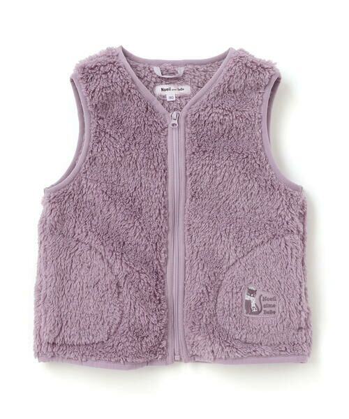 Noeil aime BeBe / ノイユ エーム べべ ブルゾン | 【撥水】【お揃い】タフタベストライナー付き3WAYジャケット(90~130cm) | 詳細19