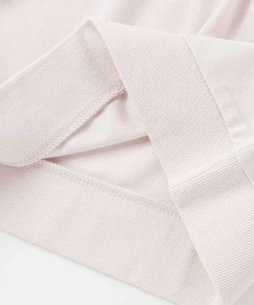 Noeil aime BeBe / ノイユ エーム べべ スウェット | パール風プリントリボン付きインレイトレーナー(80~130cm) | 詳細9