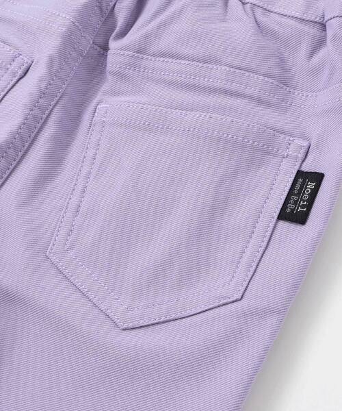 Noeil aime BeBe / ノイユ エーム べべ チノ・ワークパンツ | リボン付きストレッチツイルスリムパンツ(80~130cm) | 詳細12