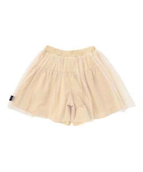 Noeil aime BeBe / ノイユ エーム べべ その他パンツ | ラメ入りチュールティアードキュロット(80~130cm) | 詳細4