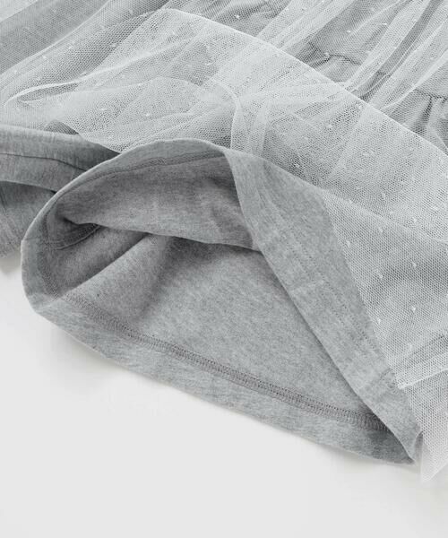 Noeil aime BeBe / ノイユ エーム べべ その他パンツ | ラメ入りチュールティアードキュロット(80~130cm) | 詳細11