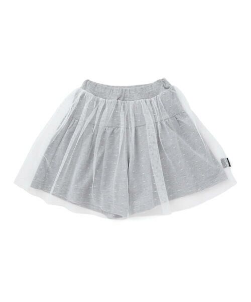 Noeil aime BeBe / ノイユ エーム べべ その他パンツ | ラメ入りチュールティアードキュロット(80~130cm) | 詳細7