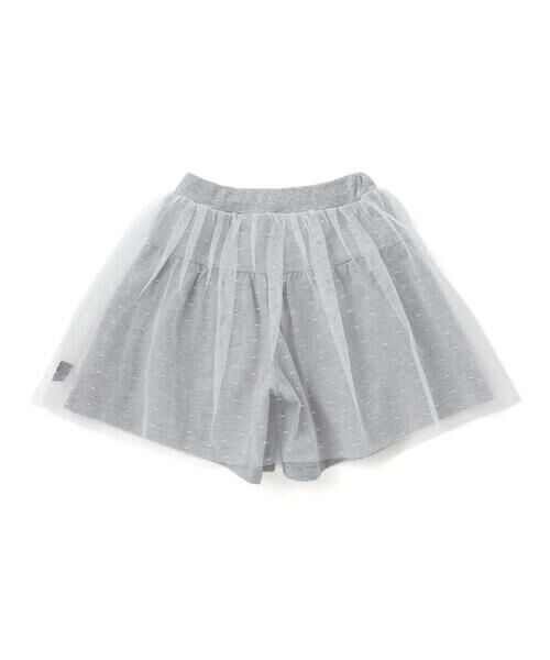 Noeil aime BeBe / ノイユ エーム べべ その他パンツ | ラメ入りチュールティアードキュロット(80~130cm) | 詳細8