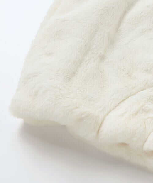 Noeil aime BeBe / ノイユ エーム べべ ベスト | ファーリボン付きベスト(90~130cm) | 詳細9