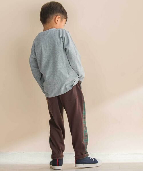 Noeil aime BeBe / ノイユ エーム べべ Tシャツ | 自転車プリント天竺ドロップショルダーＴシャツ(80~130cm) | 詳細11