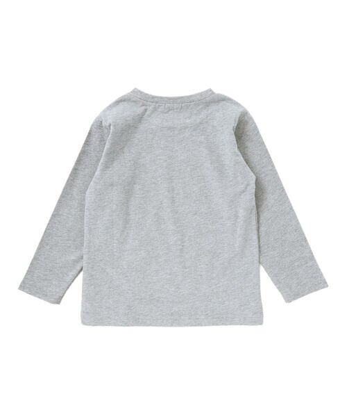 Noeil aime BeBe / ノイユ エーム べべ Tシャツ | 自転車プリント天竺ドロップショルダーＴシャツ(80~130cm) | 詳細13