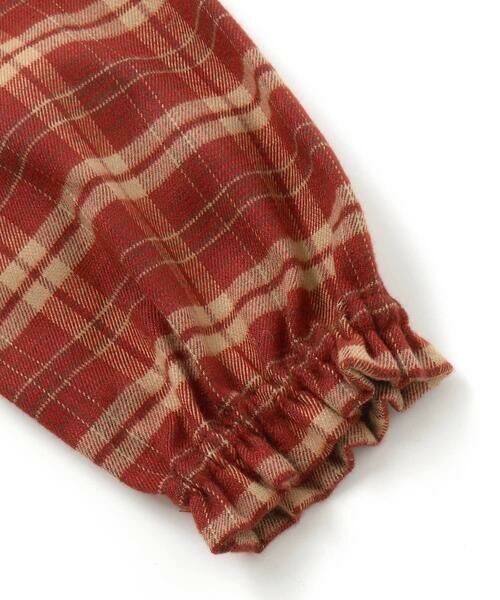 Noeil aime BeBe / ノイユ エーム べべ ミニ丈・ひざ丈ワンピース | 【お揃い】チェック柄セーラー襟ワンピース(80~130cm) | 詳細7