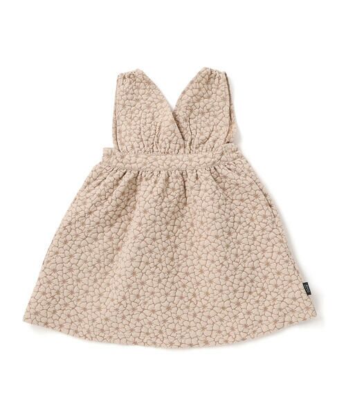 Noeil aime BeBe / ノイユ エーム べべ ドレス | 【お揃い】花柄ふくれJQジャンパースカート(90~130cm) | 詳細4