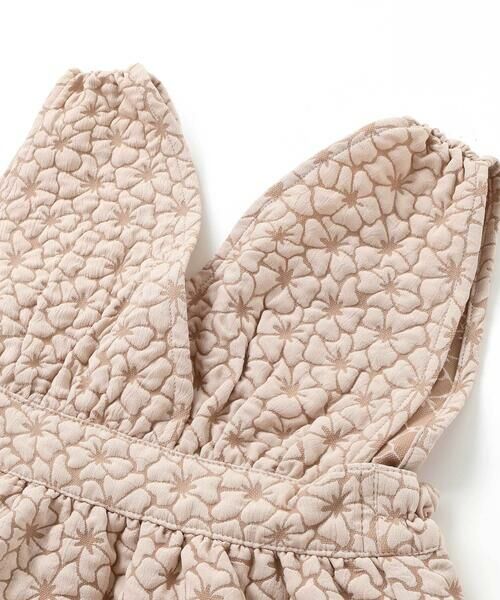 Noeil aime BeBe / ノイユ エーム べべ ドレス | 【お揃い】花柄ふくれJQジャンパースカート(90~130cm) | 詳細6