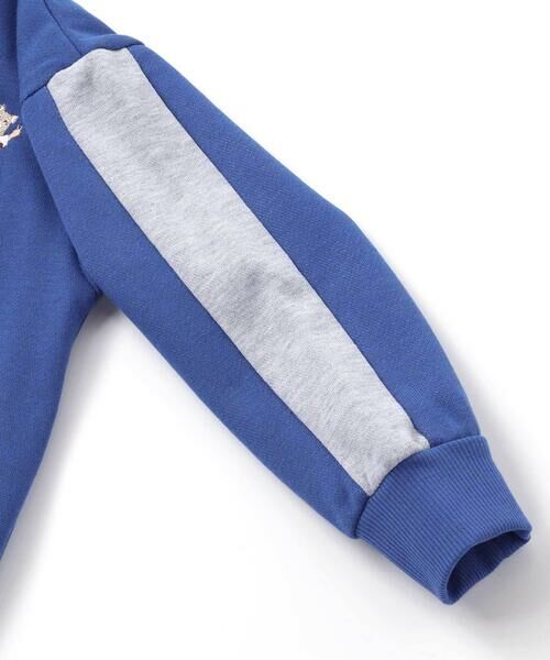 Noeil aime BeBe / ノイユ エーム べべ スウェット | 杢裏毛ロゴワッペン付きトレーナー(80~130cm) | 詳細8