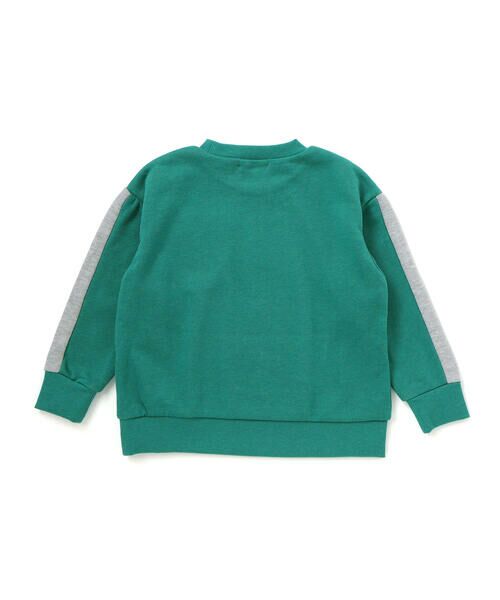 Noeil aime BeBe / ノイユ エーム べべ スウェット | 杢裏毛ロゴワッペン付きトレーナー(80~130cm) | 詳細12