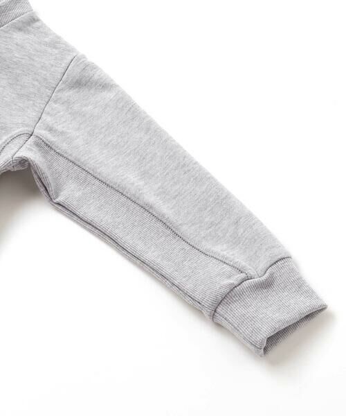 Noeil aime BeBe / ノイユ エーム べべ スウェット | 杢裏毛サガラ刺しゅうトレーナー(80~130cm) | 詳細13