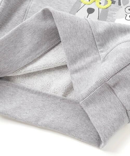 Noeil aime BeBe / ノイユ エーム べべ スウェット | 杢裏毛サガラ刺しゅうトレーナー(80~130cm) | 詳細14