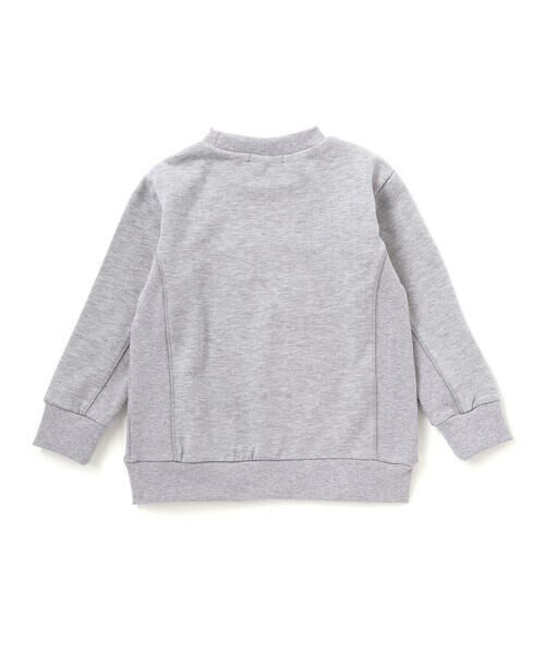 Noeil aime BeBe / ノイユ エーム べべ スウェット | 杢裏毛サガラ刺しゅうトレーナー(80~130cm) | 詳細8