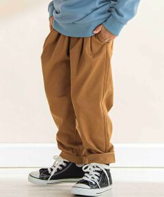 Noeil aime BeBe / ノイユ エーム べべ その他パンツ | ストレッチ葛城ツータックパンツ(80~130cm)