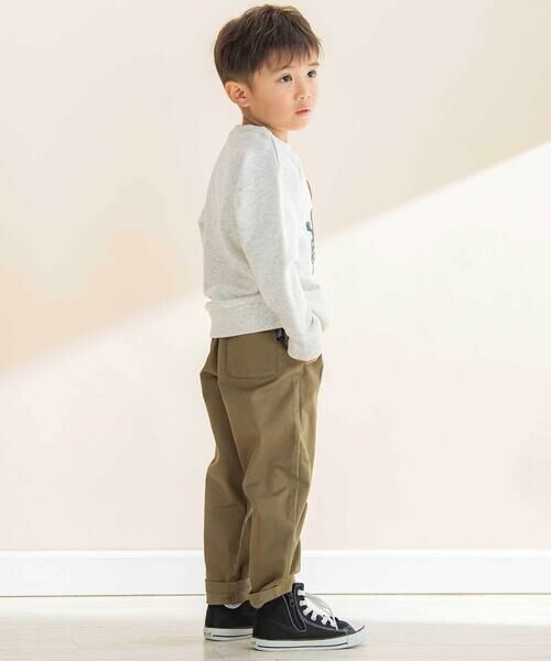 Noeil aime BeBe / ノイユ エーム べべ その他パンツ | ストレッチ葛城ツータックパンツ(80~130cm) | 詳細1