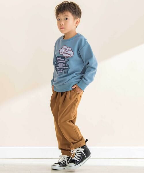 Noeil aime BeBe / ノイユ エーム べべ その他パンツ | ストレッチ葛城ツータックパンツ(80~130cm) | 詳細12