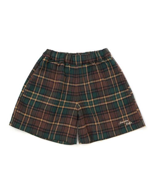 Noeil aime BeBe / ノイユ エーム べべ その他パンツ | 【お揃い】チェック柄キュロット(80~130cm) | 詳細8