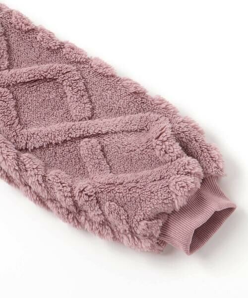 Noeil aime BeBe / ノイユ エーム べべ ミニ丈・ひざ丈ワンピース | 【お揃い】ケーブルボアｘタータンチェックワンピース(80~130cm) | 詳細12