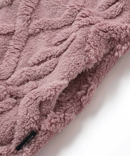 Noeil aime BeBe / ノイユ エーム べべ ミニ丈・ひざ丈ワンピース | 【お揃い】ケーブルボアｘタータンチェックワンピース(80~130cm) | 詳細13