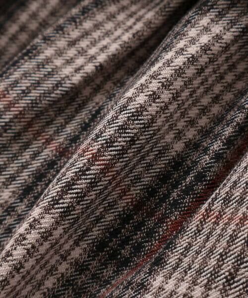 Noeil aime BeBe / ノイユ エーム べべ ミニ丈・ひざ丈ワンピース | 【お揃い】ケーブルボアｘタータンチェックワンピース(80~130cm) | 詳細18