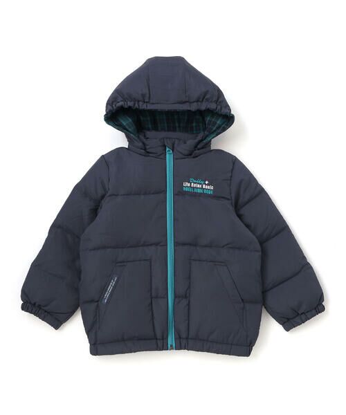 Noeil aime BeBe / ノイユ エーム べべ ダウンジャケット・ベスト | 取り外せるフード付きタフタダウンジャケット(90~130cm) | 詳細5