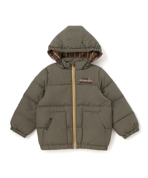 Noeil aime BeBe / ノイユ エーム べべ ダウンジャケット・ベスト | 取り外せるフード付きタフタダウンジャケット(90~130cm) | 詳細10