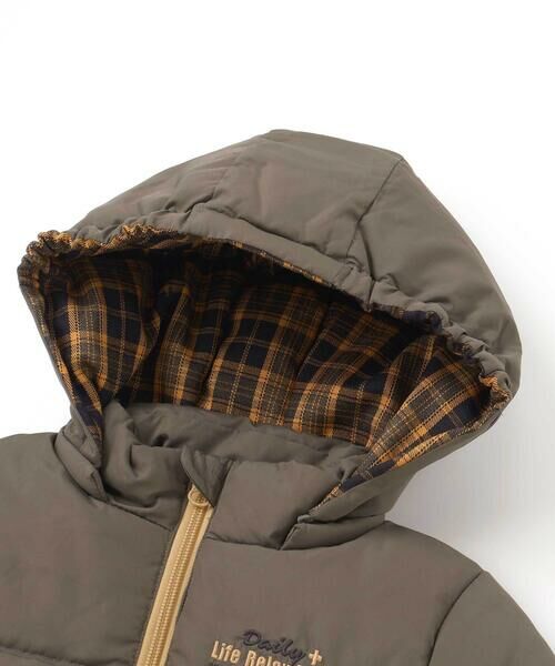 Noeil aime BeBe / ノイユ エーム べべ ダウンジャケット・ベスト | 取り外せるフード付きタフタダウンジャケット(90~130cm) | 詳細12