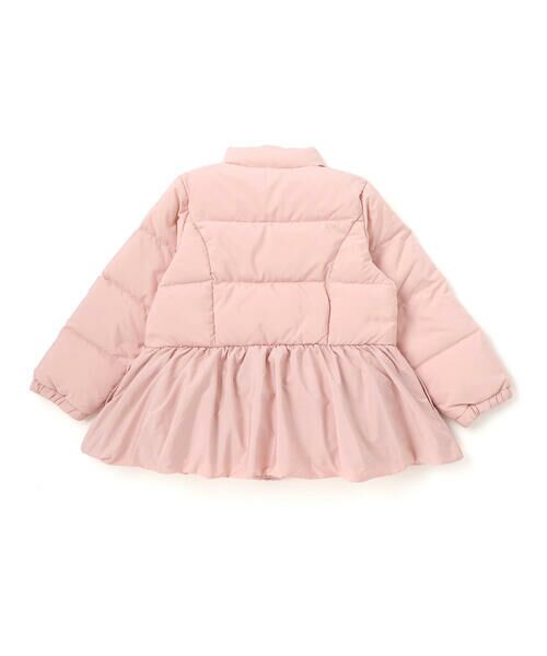 Noeil aime BeBe / ノイユ エーム べべ ダウンジャケット・ベスト | ペプラム付きタフタダウンコート(90~130cm) | 詳細4