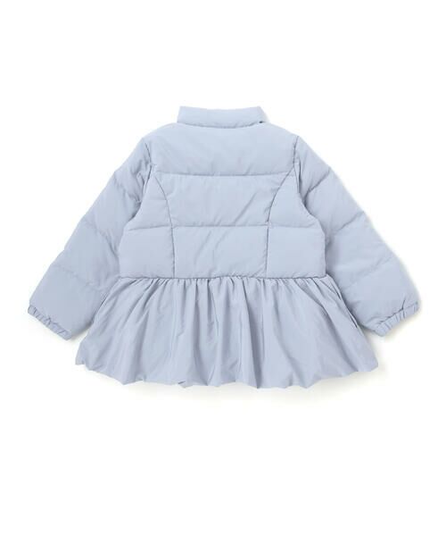 Noeil aime BeBe / ノイユ エーム べべ ダウンジャケット・ベスト | ペプラム付きタフタダウンコート(90~130cm) | 詳細12