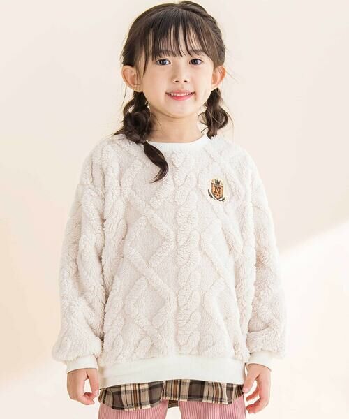 Noeil aime BeBe/mC G[ ׂ yzP[u{A^[^`FbNg[i[(80~130cm) ItzCg 130cm