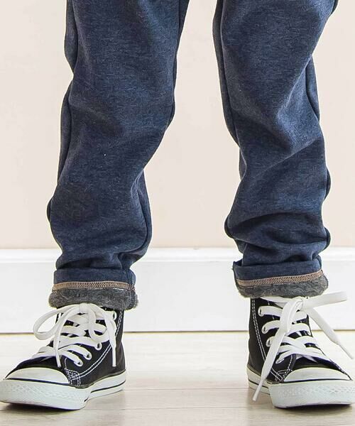 Noeil aime BeBe / ノイユ エーム べべ チノ・ワークパンツ | デニム風裏起毛スリムパンツ(80~130cm) | 詳細2