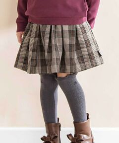 Noeil aime BeBe / ノイユ エーム べべ その他パンツ | タータンチェックインナーパンツ付きスカート(80~130cm)