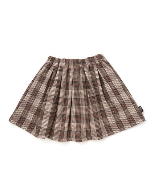 Noeil aime BeBe / ノイユ エーム べべ その他パンツ | タータンチェックインナーパンツ付きスカート(80~130cm) | 詳細7