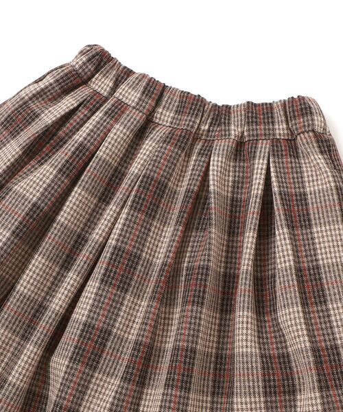 Noeil aime BeBe / ノイユ エーム べべ その他パンツ | タータンチェックインナーパンツ付きスカート(80~130cm) | 詳細9