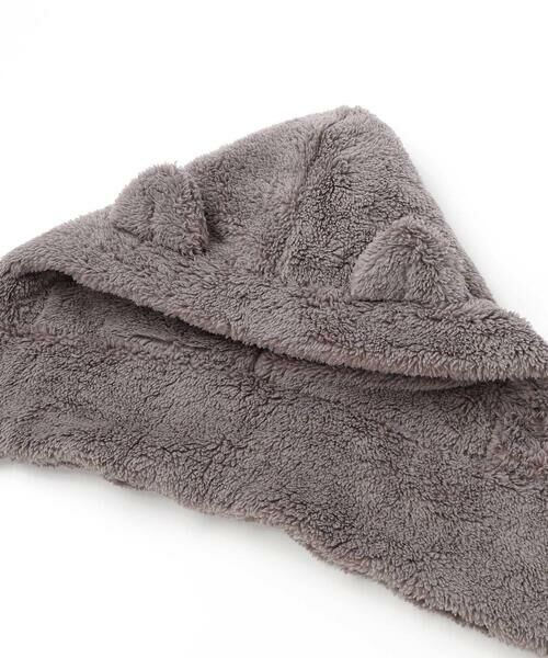 Noeil aime BeBe / ノイユ エーム べべ マフラー・ショール・スヌード・ストール | ボアフリースネコウサギフードマフラー | 詳細8