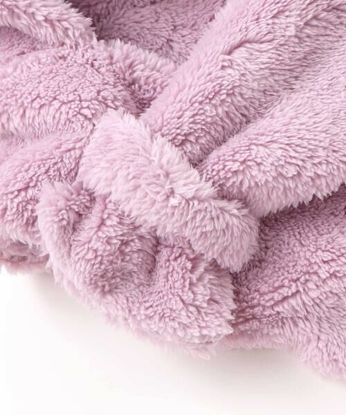 Noeil aime BeBe / ノイユ エーム べべ マフラー・ショール・スヌード・ストール | ボアフリースネコウサギフードマフラー | 詳細15