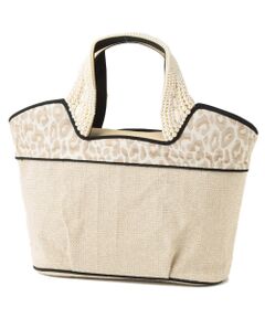 Lapuis ビーズハンドルTOTE