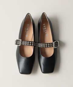 ＜VINILO＞EYELET BELT FLAT