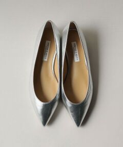 ODTTE É ODILE シルバーフラットシューズ 25cm odette e odile バレエシューズ シルバー（アウトレットの