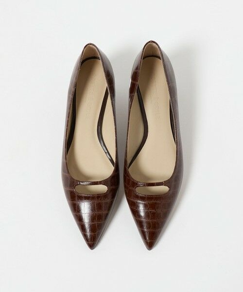 ODETTE E ODILE/オデット エ オディール タイニーストラップ フラット10↑ DK. BROWN 23cm ODETTE E ODILE/オデット エ オディール タイニーストラップ フラット10↑ DK. BROWN 23cm