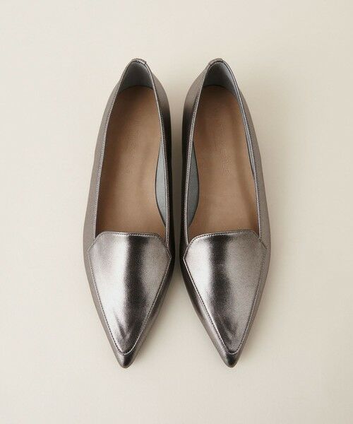 ODETTE E ODILE/オデット エ オディール R ポインテッドモカ フラット20◎↓↑ SILVER 23cm ODETTE E ODILE/オデット エ オディール R ポインテッドモカ フラット20◎↓↑ SILVER 23cm